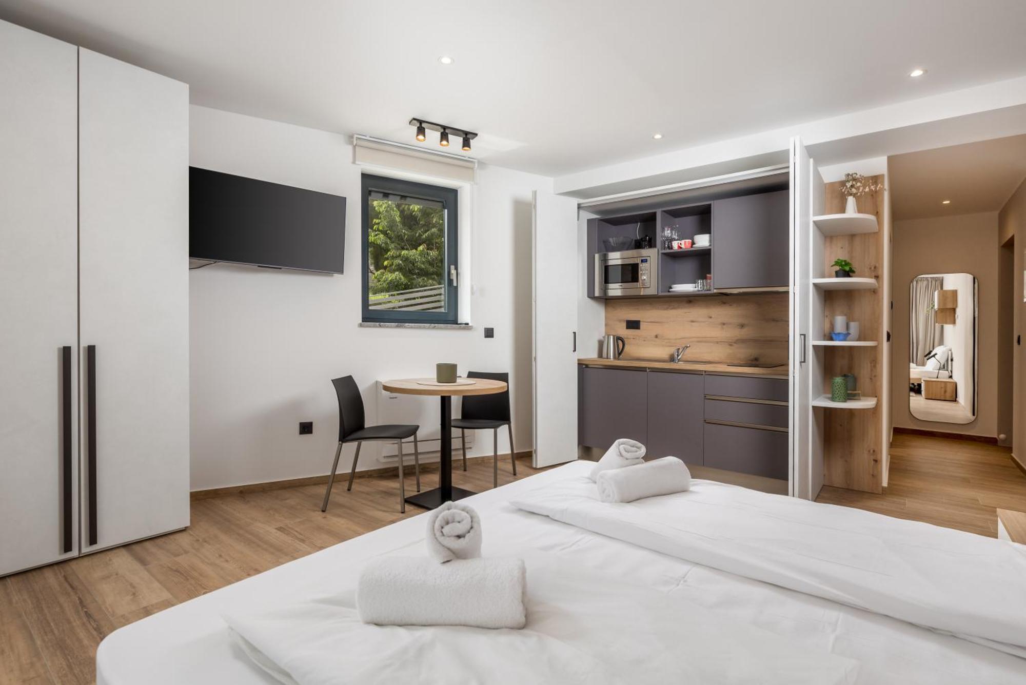 Belinda Apartments With Balcony Abbazia Esterno foto