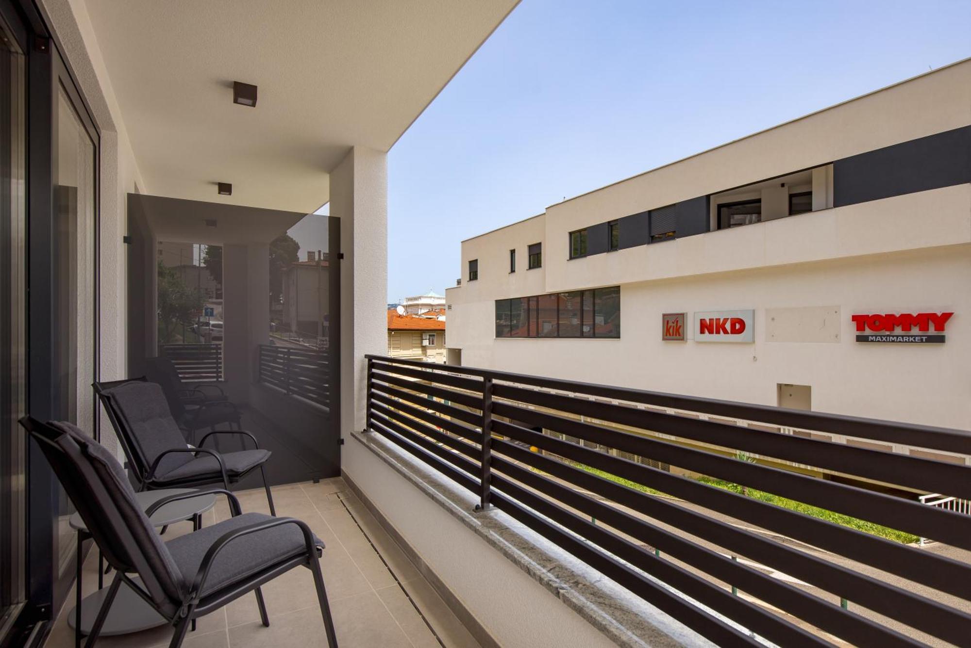 Belinda Apartments With Balcony Abbazia Esterno foto