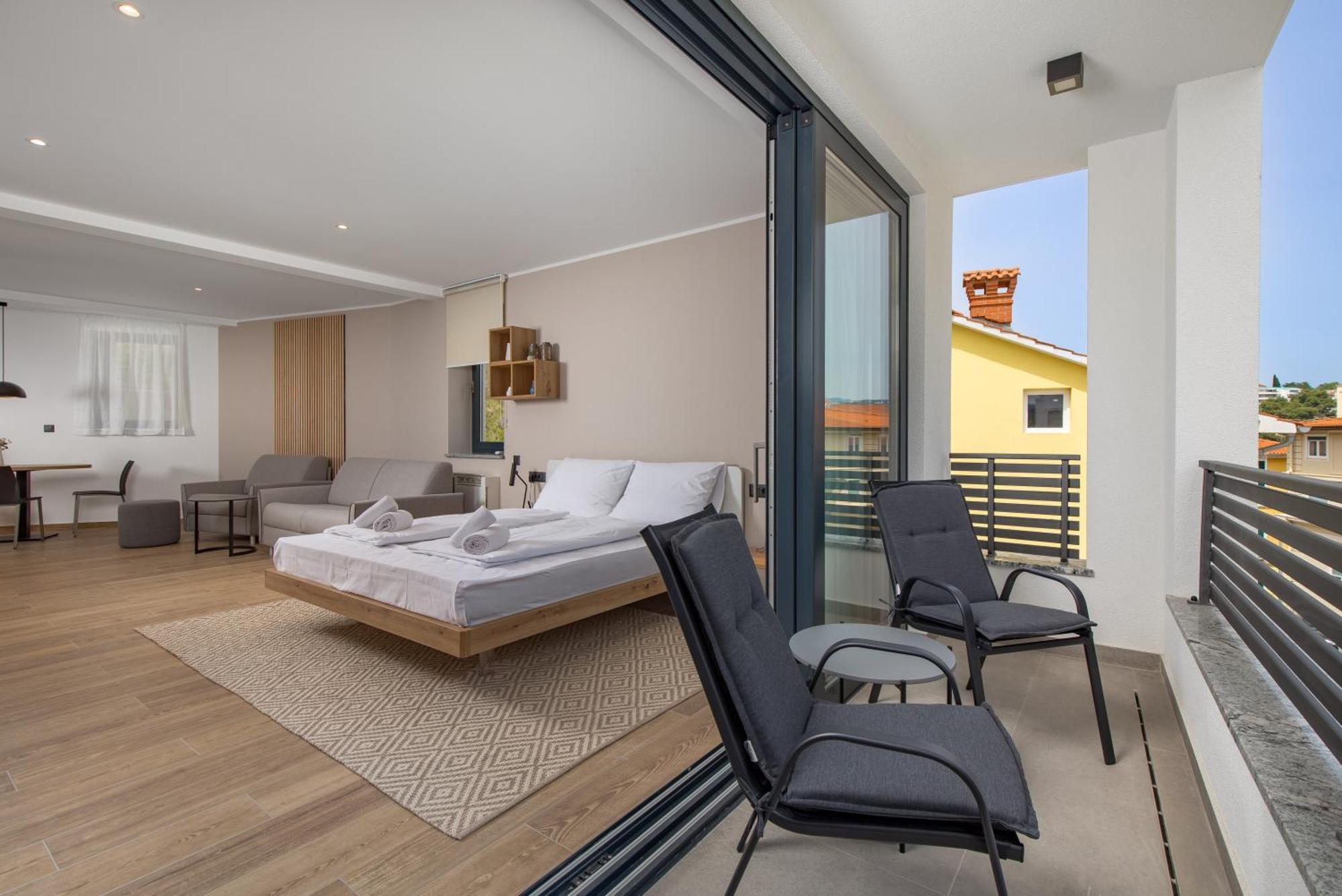 Belinda Apartments With Balcony Abbazia Esterno foto